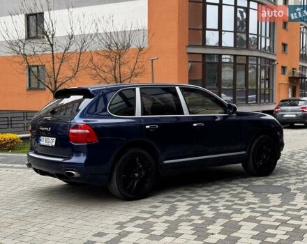 Синий Порше Каен, объемом двигателя 4.81 л и пробегом 274 тыс. км за 7500 $, фото 20 на Automoto.ua