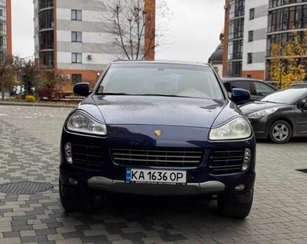 Синий Порше Каен, объемом двигателя 4.8 л и пробегом 274 тыс. км за 7500 $, фото 3 на Automoto.ua