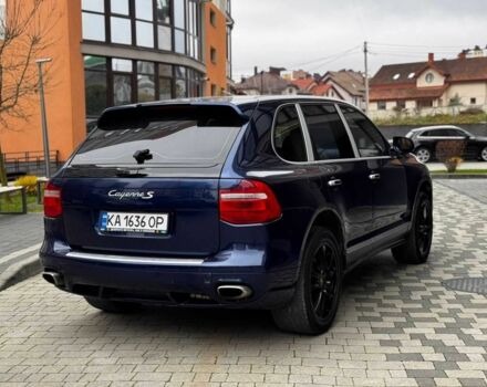 Синий Порше Каен, объемом двигателя 4.8 л и пробегом 274 тыс. км за 7500 $, фото 11 на Automoto.ua