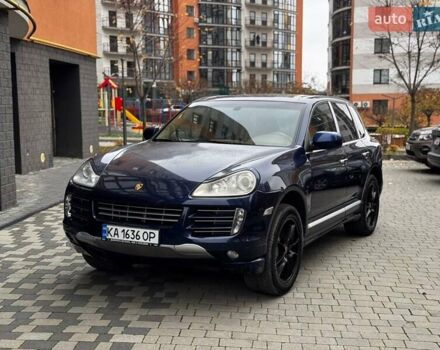 Синий Порше Каен, объемом двигателя 4.81 л и пробегом 274 тыс. км за 7500 $, фото 3 на Automoto.ua