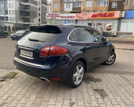 Синий Порше Каен, объемом двигателя 3 л и пробегом 300 тыс. км за 19945 $, фото 1 на Automoto.ua