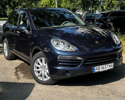 Синий Порше Каен, объемом двигателя 2.97 л и пробегом 169 тыс. км за 23999 $, фото 2 на Automoto.ua