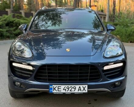 Синий Порше Каен, объемом двигателя 3.6 л и пробегом 133 тыс. км за 18500 $, фото 2 на Automoto.ua