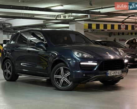 Синий Порше Каен, объемом двигателя 3.6 л и пробегом 137 тыс. км за 16999 $, фото 1 на Automoto.ua