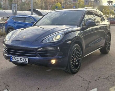 Синий Порше Каен, объемом двигателя 3.6 л и пробегом 139 тыс. км за 21900 $, фото 1 на Automoto.ua