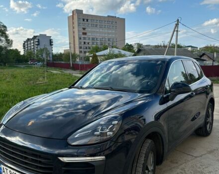 Порше Cayenne 2015 у Долине на Automoto.ua Синій Порше Cayenne, об'ємом двигуна 3.6 л та пробігом 104 тис. км за 32500 $, фото 3 на Automoto.ua