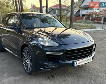 Синий Порше Каен, объемом двигателя 4.81 л и пробегом 142 тыс. км за 35500 $, фото 5 на Automoto.ua