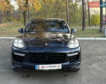 Синий Порше Каен, объемом двигателя 4.81 л и пробегом 142 тыс. км за 35500 $, фото 4 на Automoto.ua