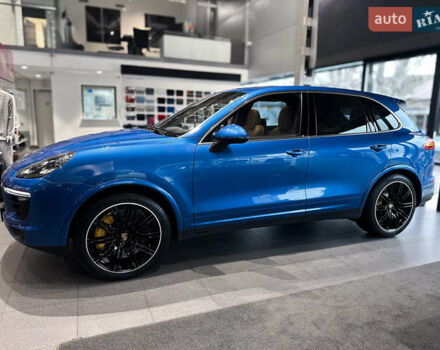Синий Порше Каен, объемом двигателя 4.13 л и пробегом 188 тыс. км за 45000 $, фото 7 на Automoto.ua