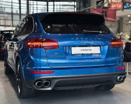 Синий Порше Каен, объемом двигателя 4.13 л и пробегом 188 тыс. км за 45000 $, фото 6 на Automoto.ua