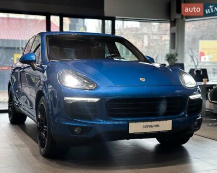 Синий Порше Каен, объемом двигателя 4.13 л и пробегом 188 тыс. км за 45000 $, фото 2 на Automoto.ua