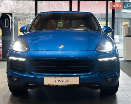 Синий Порше Каен, объемом двигателя 4.13 л и пробегом 188 тыс. км за 45000 $, фото 1 на Automoto.ua
