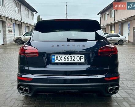 Синий Порше Каен, объемом двигателя 3.6 л и пробегом 245 тыс. км за 22000 $, фото 5 на Automoto.ua