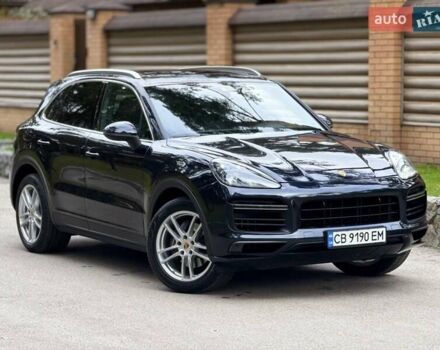 Порше Каен 2018 в Киеве на Automoto.ua Синий Порше Каен, объемом двигателя 3 л и пробегом 55 тыс. км за 53000 $, фото 14 на Automoto.ua
