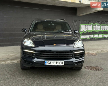 Синий Порше Каен, объемом двигателя 2.9 л и пробегом 73 тыс. км за 62000 $, фото 2 на Automoto.ua