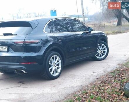 Синий Порше Каен, объемом двигателя 3 л и пробегом 170 тыс. км за 38500 $, фото 16 на Automoto.ua