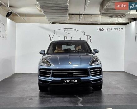 Синий Порше Каен, объемом двигателя 3 л и пробегом 82 тыс. км за 57999 $, фото 1 на Automoto.ua