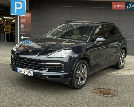 Синий Порше Каен, объемом двигателя 2.9 л и пробегом 73 тыс. км за 62000 $, фото 1 на Automoto.ua