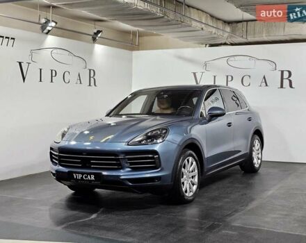 Синий Порше Каен, объемом двигателя 3 л и пробегом 82 тыс. км за 57999 $, фото 2 на Automoto.ua