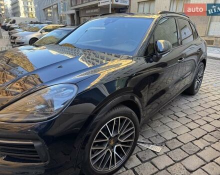 Порше Cayenne 2018 у Києві на Automoto.ua Синій Порше Cayenne, об'ємом двигуна 2.89 л та пробігом 130 тис. км за 58825 $, фото 1 на Automoto.ua