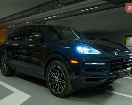 Синий Порше Каен, объемом двигателя 3 л и пробегом 5 тыс. км за 117000 $, фото 3 на Automoto.ua