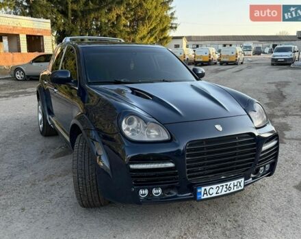 Синий Порше Каен, объемом двигателя 4.5 л и пробегом 300 тыс. км за 7777 $, фото 1 на Automoto.ua