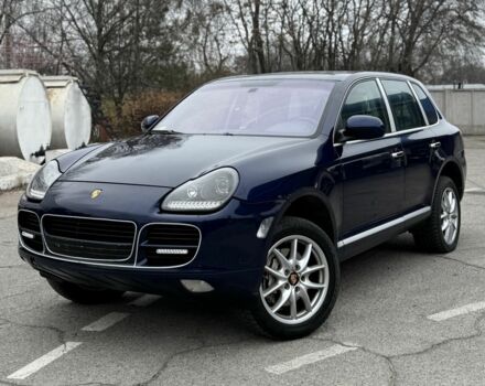 Синій Порше Cayenne, об'ємом двигуна 4.8 л та пробігом 220 тис. км за 4100 $, фото 1 на Automoto.ua