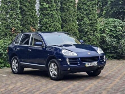 Синий Порше Каен, объемом двигателя 4.8 л и пробегом 172 тыс. км за 6999 $, фото 1 на Automoto.ua