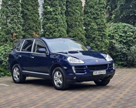 Синий Порше Каен, объемом двигателя 4.8 л и пробегом 172 тыс. км за 6999 $, фото 1 на Automoto.ua