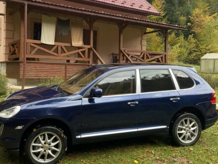 Синий Порше Каен, объемом двигателя 4.81 л и пробегом 262 тыс. км за 12500 $, фото 1 на Automoto.ua