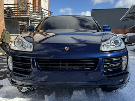Порше Каен 2007 в Киеве на Automoto.ua Синий Порше Каен, объемом двигателя 4.8 л и пробегом 224 тыс. км за 11000 $, фото 1 на Automoto.ua