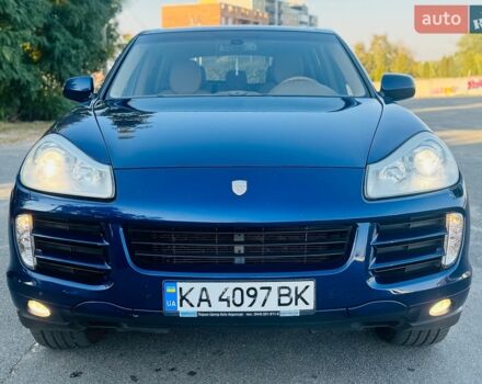 Синий Порше Каен, объемом двигателя 4.8 л и пробегом 182 тыс. км за 6300 $, фото 1 на Automoto.ua