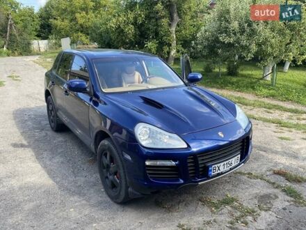 Порше Каен 2008 в Виньковцах на Automoto.ua Синий Порше Каен, объемом двигателя 4.81 л и пробегом 147 тыс. км за 10300 $, фото 1 на Automoto.ua