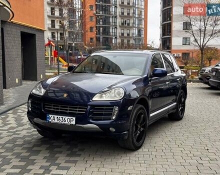 Синий Порше Каен, объемом двигателя 4.81 л и пробегом 274 тыс. км за 7500 $, фото 1 на Automoto.ua