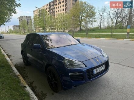 Синий Порше Каен, объемом двигателя 4.8 л и пробегом 250 тыс. км за 8813 $, фото 1 на Automoto.ua
