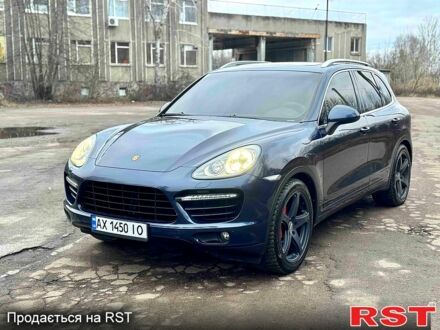 Синий Порше Каен, объемом двигателя 4.8 л и пробегом 1300 тыс. км за 19999 $, фото 1 на Automoto.ua