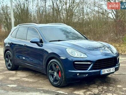 Синий Порше Каен, объемом двигателя 4.8 л и пробегом 135 тыс. км за 19999 $, фото 1 на Automoto.ua