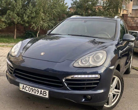 Синий Порше Каен, объемом двигателя 2.97 л и пробегом 300 тыс. км за 19962 $, фото 1 на Automoto.ua