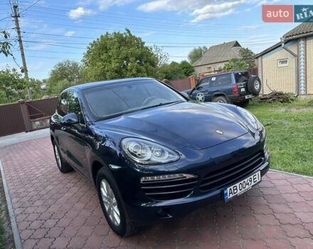 Синий Порше Каен, объемом двигателя 2.97 л и пробегом 167 тыс. км за 22999 $, фото 1 на Automoto.ua