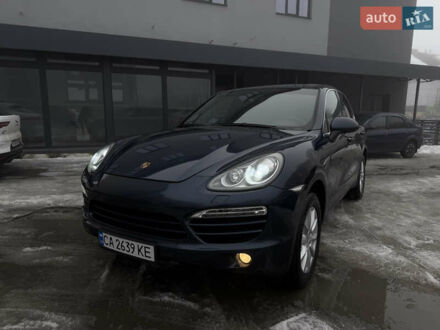 Синий Порше Каен, объемом двигателя 2.97 л и пробегом 160 тыс. км за 20200 $, фото 1 на Automoto.ua