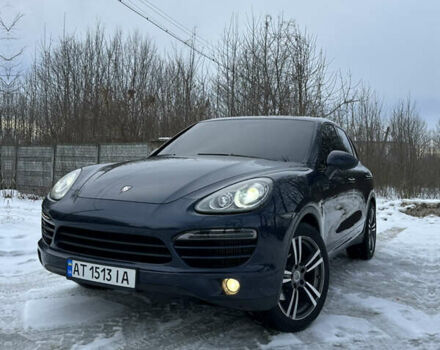 Синий Порше Каен, объемом двигателя 2.97 л и пробегом 281 тыс. км за 21000 $, фото 1 на Automoto.ua