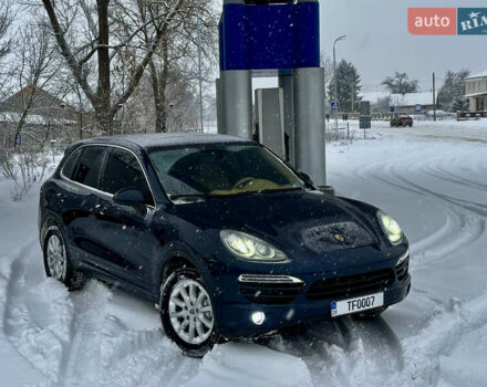 Синий Порше Каен, объемом двигателя 3.6 л и пробегом 250 тыс. км за 14950 $, фото 1 на Automoto.ua