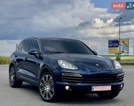 Синий Порше Каен, объемом двигателя 3.6 л и пробегом 257 тыс. км за 14200 $, фото 1 на Automoto.ua