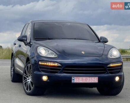 Синий Порше Каен, объемом двигателя 3.6 л и пробегом 250 тыс. км за 16600 $, фото 1 на Automoto.ua