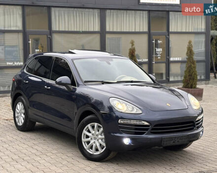 Синий Порше Каен, объемом двигателя 3.6 л и пробегом 240 тыс. км за 14950 $, фото 1 на Automoto.ua