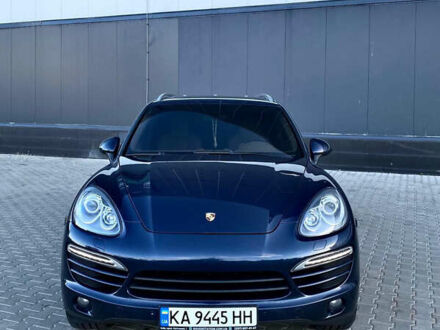 Порше Cayenne 2012 у Києві на Automoto.ua Синій Порше Cayenne, об'ємом двигуна 3.6 л та пробігом 183 тис. км за 18500 $, фото 1 на Automoto.ua