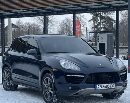 Синий Порше Каен, объемом двигателя 2.97 л и пробегом 295 тыс. км за 20000 $, фото 1 на Automoto.ua