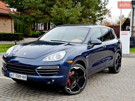Синій Порше Cayenne, об'ємом двигуна 3 л та пробігом 243 тис. км за 17500 $, фото 1 на Automoto.ua