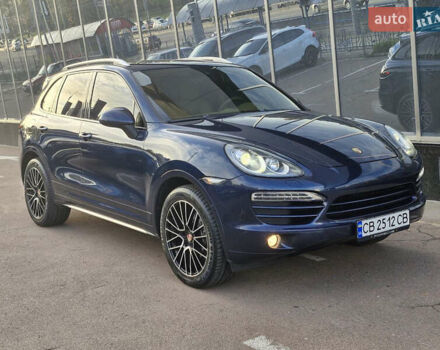 Синий Порше Каен, объемом двигателя 3.6 л и пробегом 139 тыс. км за 22900 $, фото 1 на Automoto.ua