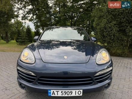 Синий Порше Каен, объемом двигателя 2.97 л и пробегом 307 тыс. км за 18700 $, фото 1 на Automoto.ua